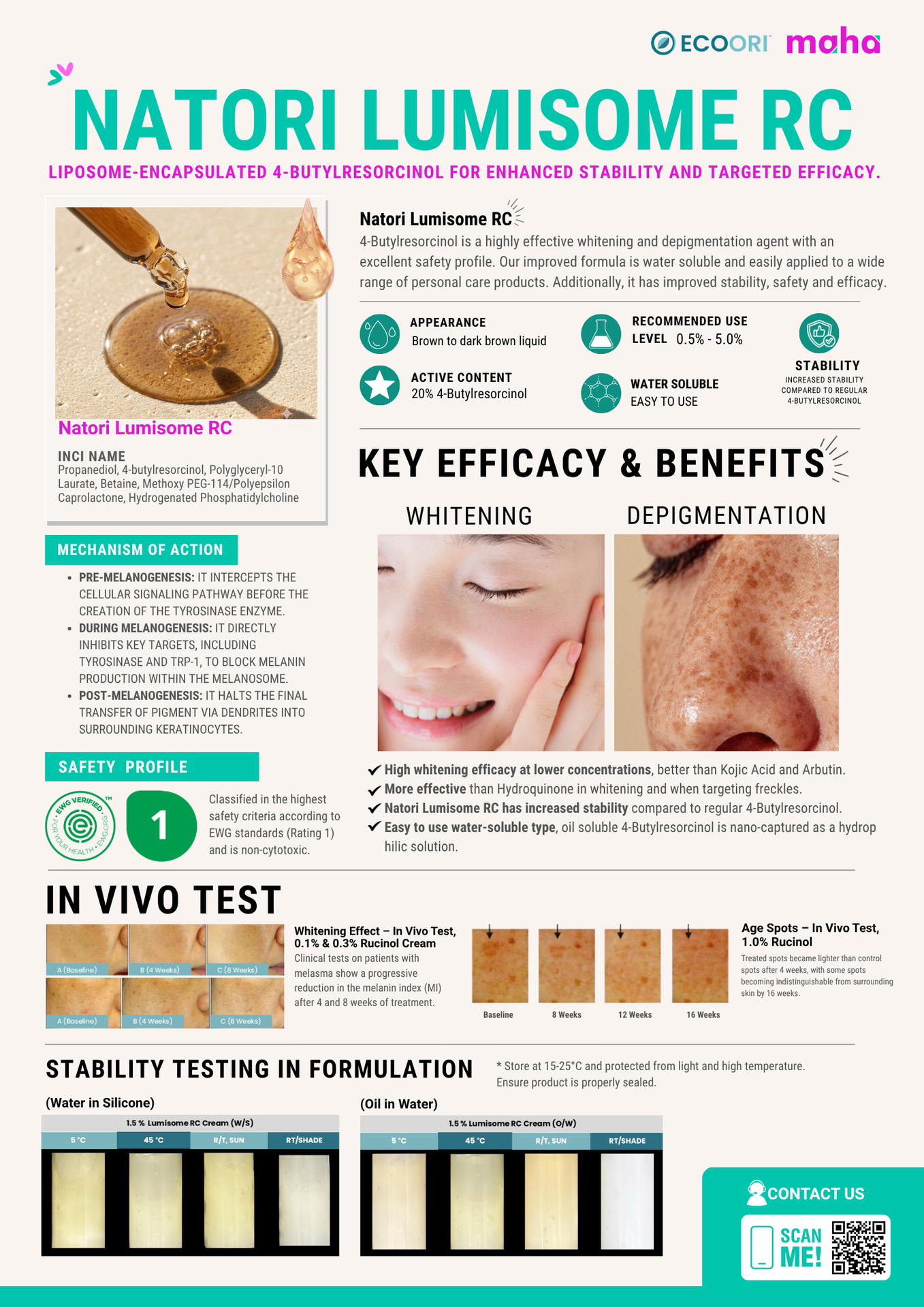 Natori Lumisome RC product flyer