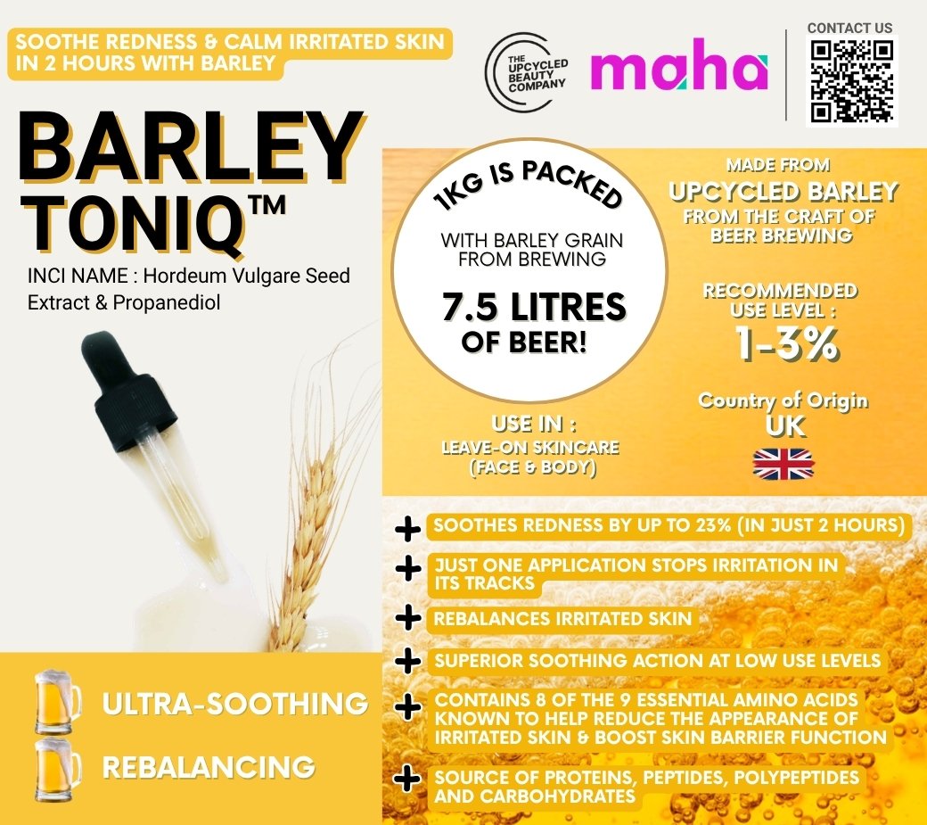 Barley TONIQ 1-page flyer